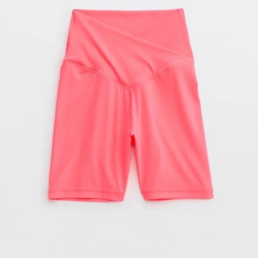 NWT Aerie Real Me Crossover 5" Bike Short Tropadelic Size Small ￼